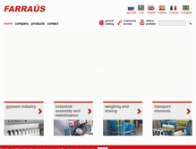 Tablet Screenshot of farraus.com